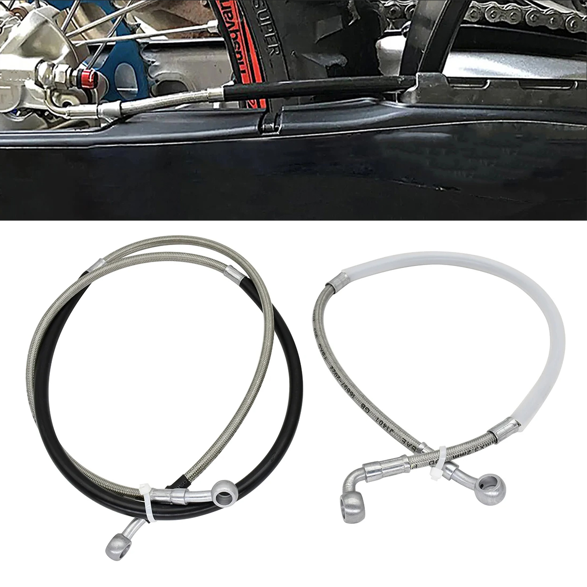 Motorcycle Brake Cable - Durite d'huile de frein avant ou