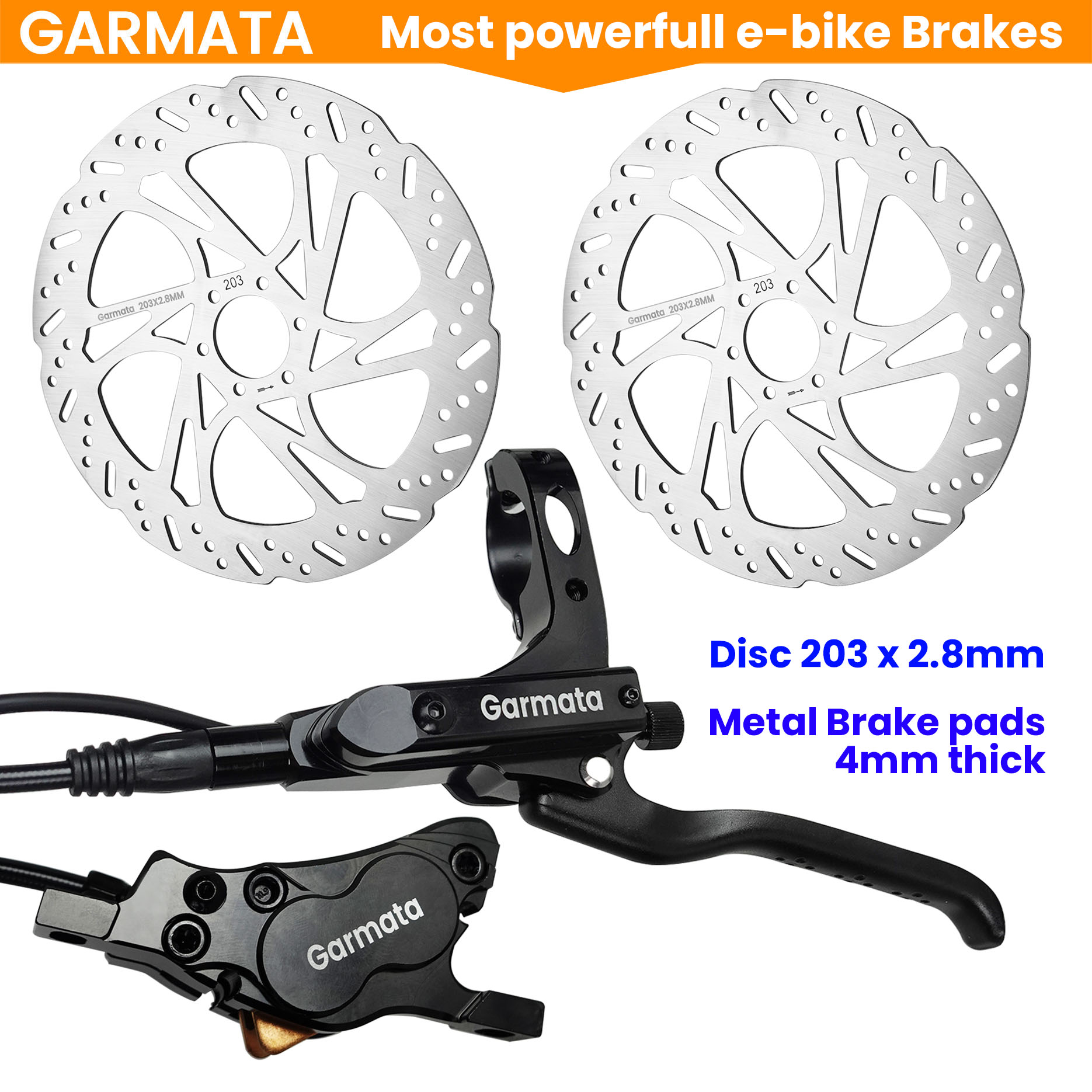 Motorcycle Brake Pads - Plaquettes de frein moto Garmata UB1