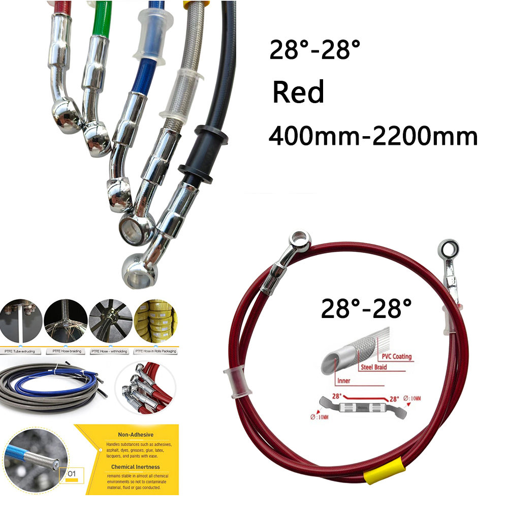 Motorcycle Brake Cable - Tuyau de frein hydraulique universel pour